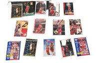NBA Card Lot 300+ Cards 1980s-2020s Rookies, Holograms, Panini, $400 Value MJ
