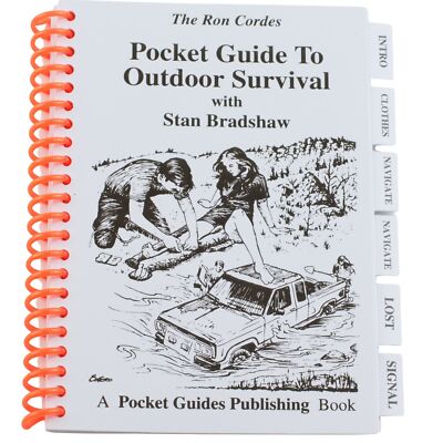 Pocket Guide to Outdoor Survival Navigation Air Signals Start Fire Shelter Water