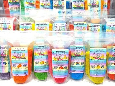 Candy Floss Cotton Sugar EiF 227g - 8oz Premium Top Quality. Buy 4 get 4 free.