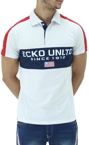 🔥 Ecko Unltd Herren Polo T-Shirt - Kurzarm Classic Fit Baumwolle Polo Tees 🔥 - Bild 8 von 9