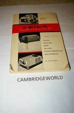  LEITZ LEICA LEICINA ORIGINAL CATALOGE  No.36