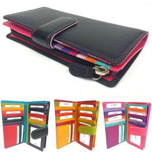 graffiti leather purse