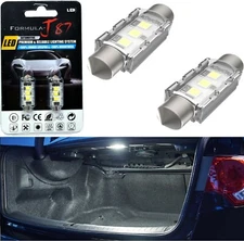 LED 5W Light CANbus 6418 White 6000K Two Bulbs Interior Trunk Cargo Replacement
