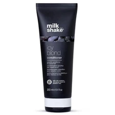 Milk_Shake Icy Blond Conditioner, Black Pigment for Platinum Hair 8.4oz