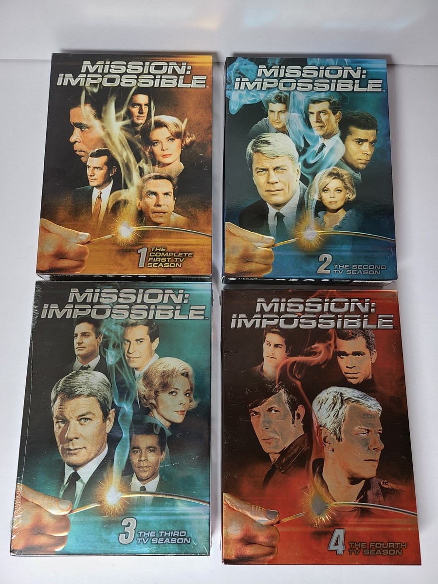 海外輸入盤 ミッションインポッシブル TVシリーズDVD-BOX Mission Impossible Tv Series DVD Box Sets Seasons 1 2 3 &4