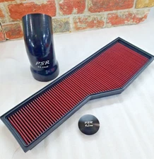 Porsche 996 Performance Induction Upgrade Air Filter & Resonator Box Kit Black