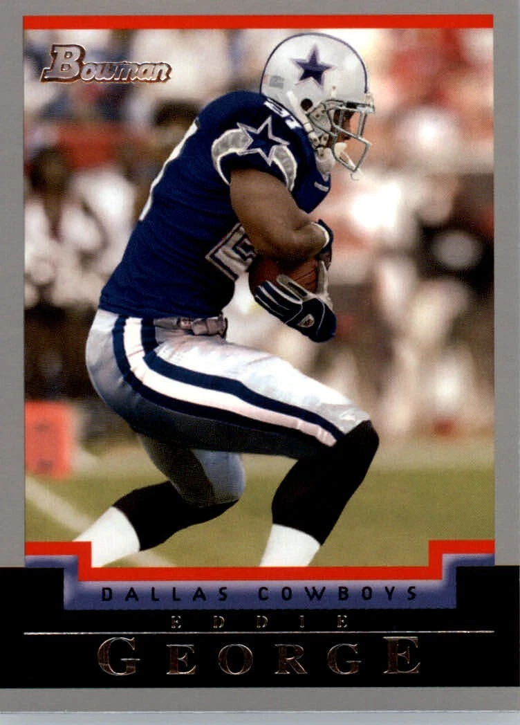 Eddie George trading card