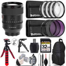 Sony FE 135mm f/1.8 GM Lens MACRO, UV-CPL-FLD Filter - 32GB Kit Kit