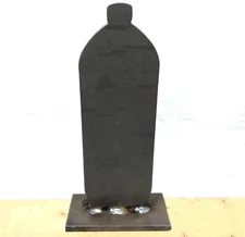 AR500 3/8” Pop Bottle Knock-over Steel Target