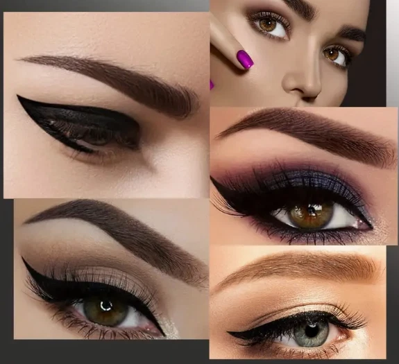 Microblading Tattoo Eyebrow Ink Pen Long Lasting Eye Brow Pencil 3D Fork Makeup - Image 2 of 4