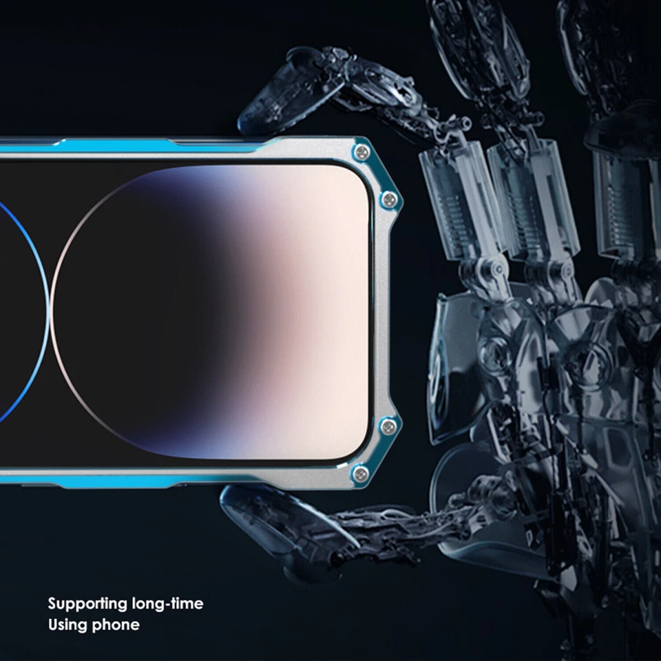 Shockproof Aluminum Metal Heavy Duty Case For iPhone 16 Pro Max 15 14 13 12 - Image 2 of 4