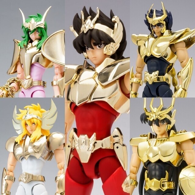 その他 Saint Cloth Myth EX - set 5pcs Saint Cloth Myth EX 5 figure set GOLDEN LIMITED EDITION TAMASHII