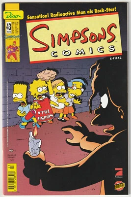 ✪ SIMPSONS COMICS #43, Dino Comics/Bongo Comics 2000 COMICHEFT NEUW TOP Z0-1 - Bild 1 von 3