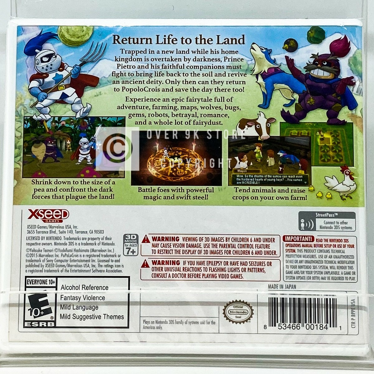 Return to PopoloCrois: A Story of Seasons Fairytale Nintendo 3DS