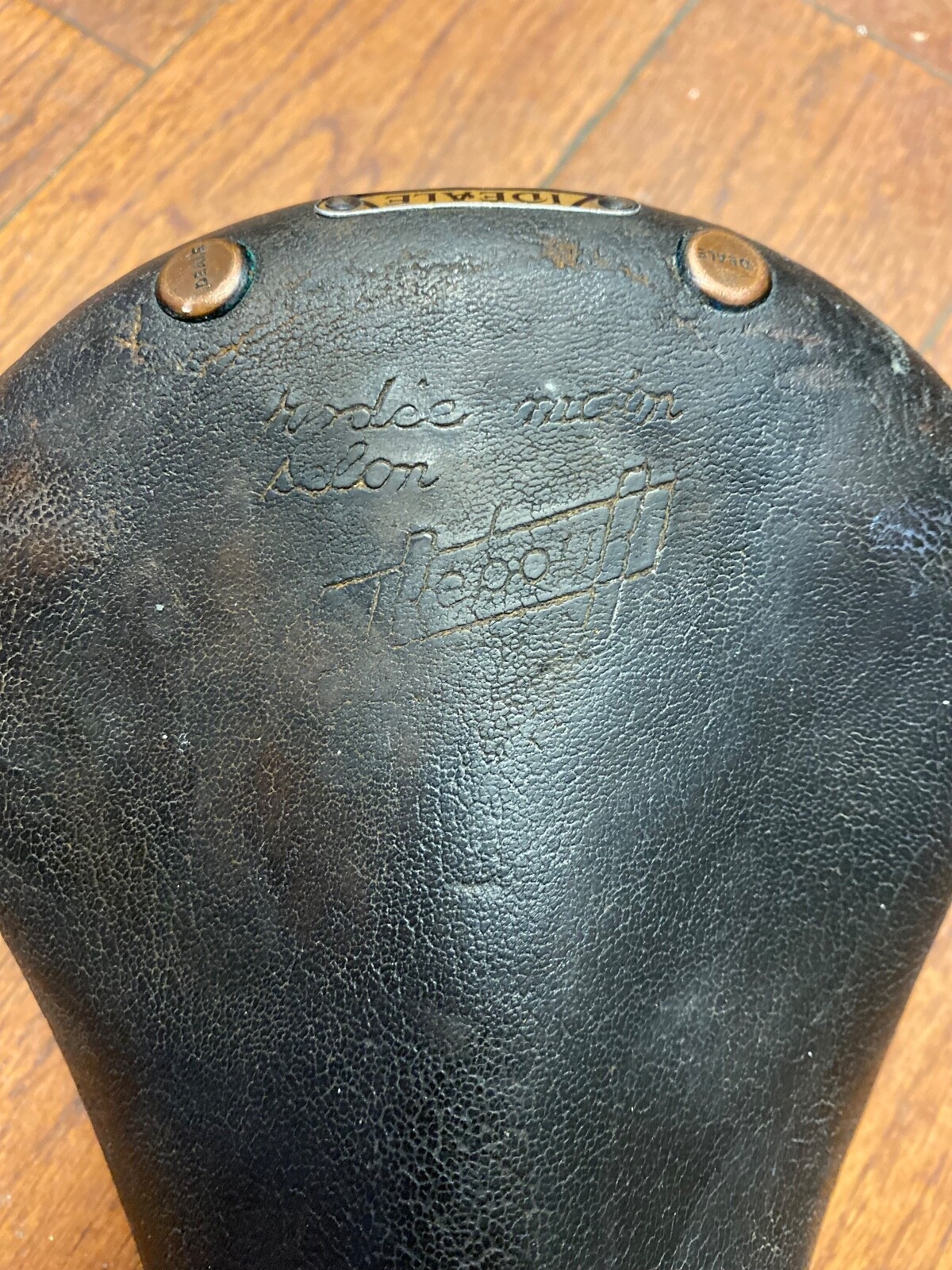 Selle velo vintage IDEALE 90 TB SPECIALE COMPETITION rodée