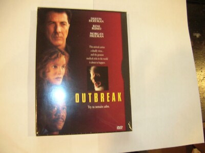 Outbreak (DVD, 1995) Dustin Hoffman Rene Russo Morgan Freeman/Brand New Sealed