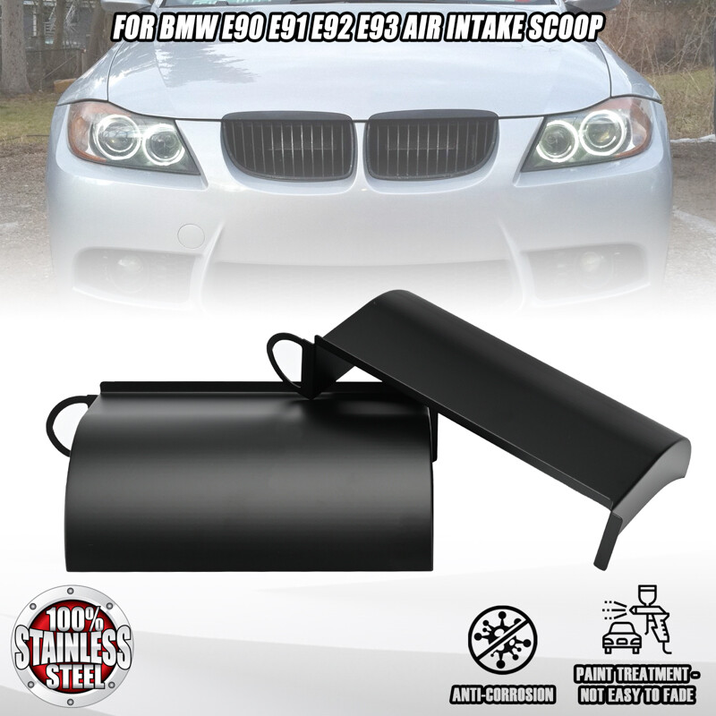 Intake Scoop For BMW E90 E91 E92 E93 Ram Air Cold Car Vent Grille