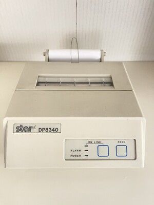 Star Micronics DP8340 Drucker Etiketten Bon mit allem Top Zustand Komplett OVP