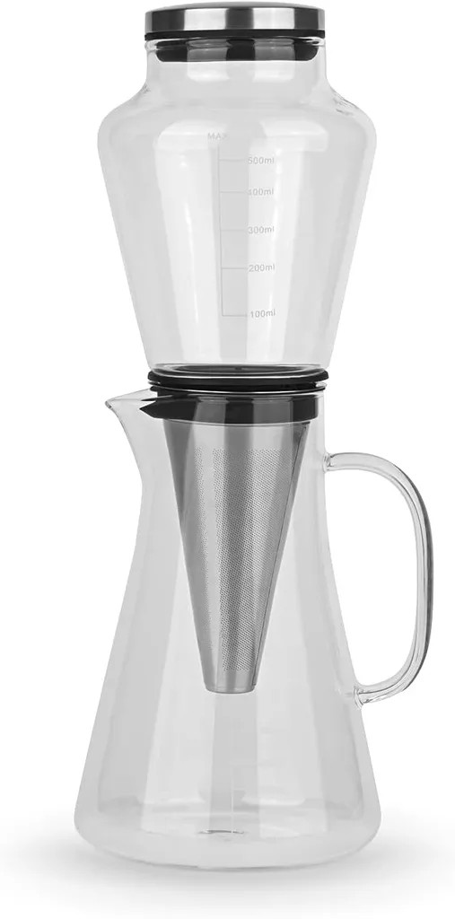 BEEM Cold Drip Kaffeebereiter 0,5 L Kaffeekanne Kaffeemaschine Coffee Drip