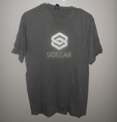 SIDECAR logo Retail Marketing med T shirt technology Philadelphia tee E-Commerce