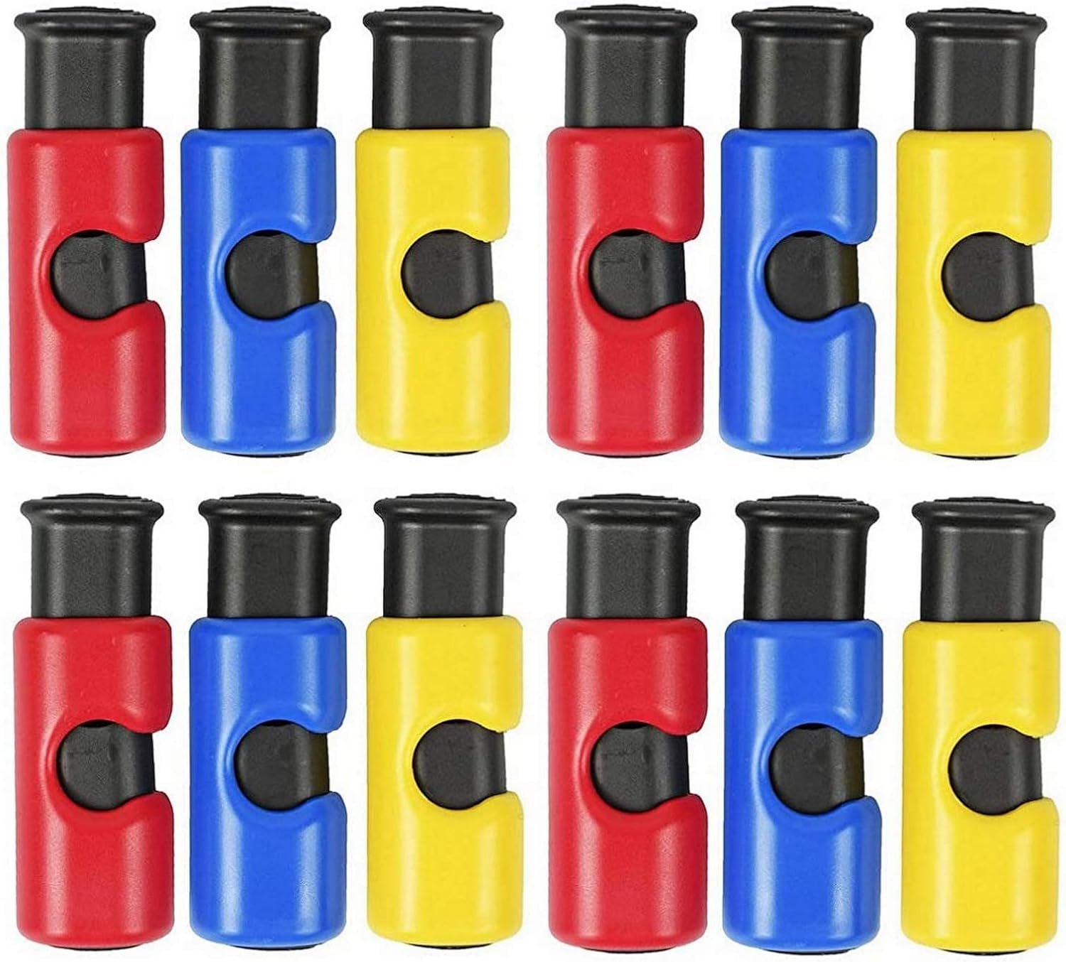 12Pc Bpa-Free Premium Quality  Bag Clips - Value Set Food Fruit Bread Bag Cinch