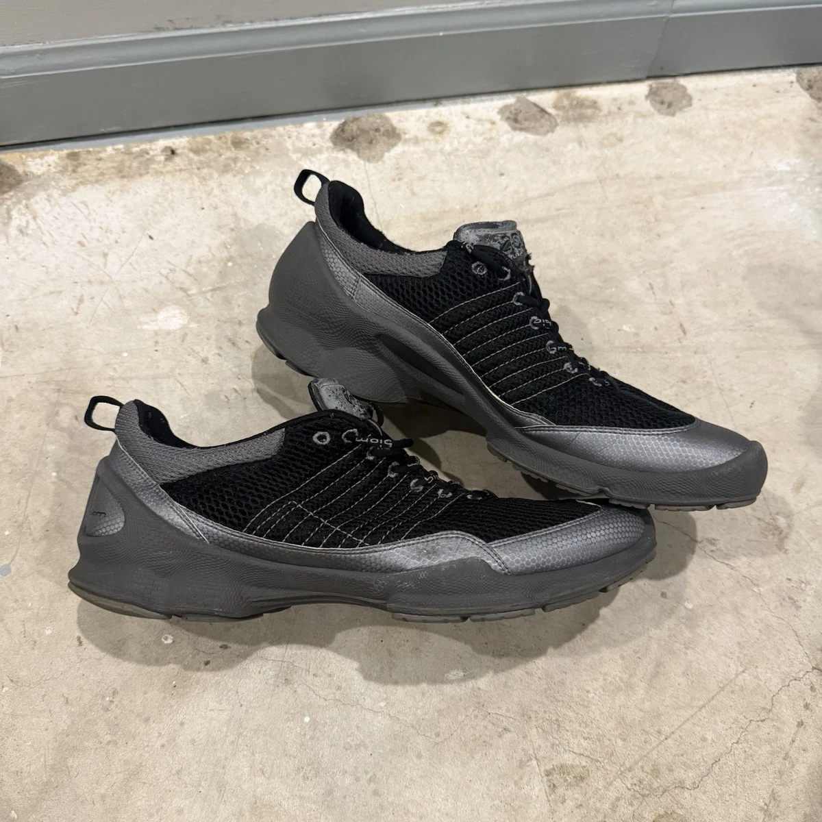 ECCO Biom Fuel Train Men’s Trail Hiking Shoes Gray Leather Mesh Size 6 / 6.5 ? Amazon.com | ECCO Men main image 2
