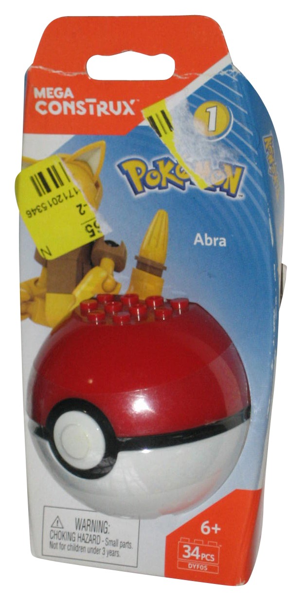 Pokemon Mega Construx (2017) Abra Pokeball Mini Figure Pack