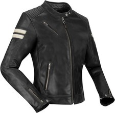 Segura Romeo Ladies Leather Jacket - Black/White