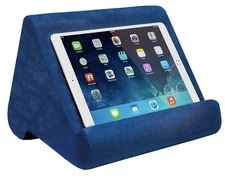 Ontel Pillow Pad Multi-Angle Soft Tablet Stand,  BLUE NIP