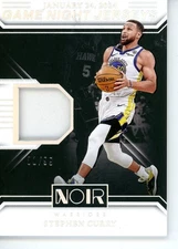 2024 PANINI NOIR #GNJ-CUR STEPHEN CURRY GAME USED PATCH /99
