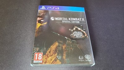 Mortal Kombat X Steelbook Special Edition PS4 Playstation 4 komplett! sehr gut!