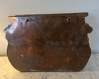 Antique 19th Century Brass Jardiniere Wall Planter Lions Head Fleur De Lis — photo 7