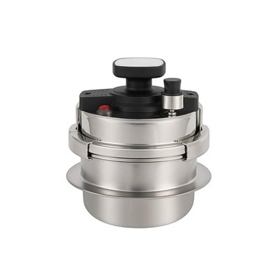 Mini Pressure Cooker Stainless Steel Small Pressure Cooker Pot Compact Cookware