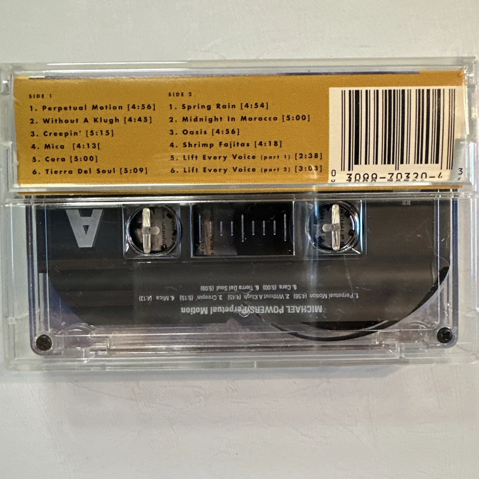 Michael Powers Perpetual Motion (Cassette) - Image 2 of 2