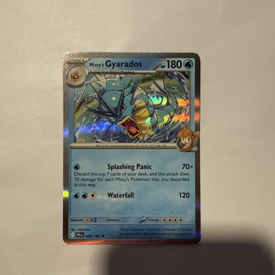 Misty's Gyarados 049/182 Sv10: Destined Rivals Holo | eBay