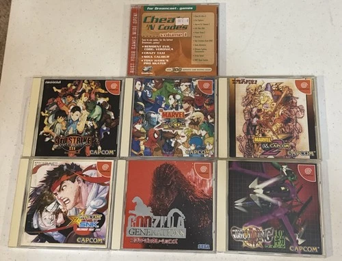 Dreamcast Game Lot of 6 Japanese Import Tested Working US Seller