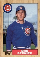 1987 Topps #715 Bob Dernier