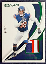 MONTEZ SWEAT 2024 Immaculate Collection Memorabilia 3-Color Patch Emerald 21/26