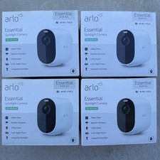 NEW Arlo Essential XL VMC2032 1080p Indoor/Outdoor Wireless Spotlight Cameras
