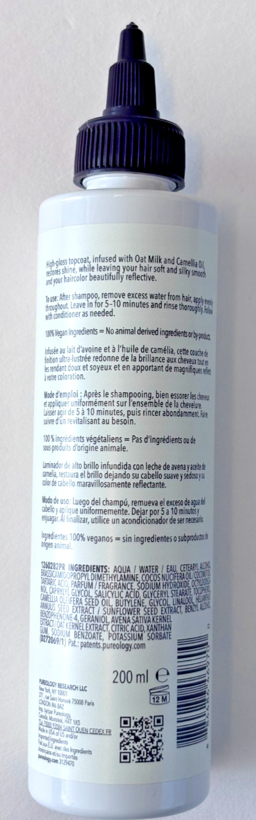 Pureology Color Fanatic Clear Sheer Top Coat Gloss + Heat Protection Hair Spray!