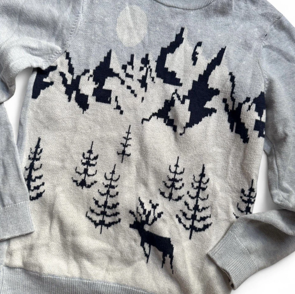 Janie and Jack Boys Winter Sweater Size 12 - Image 3 of 4