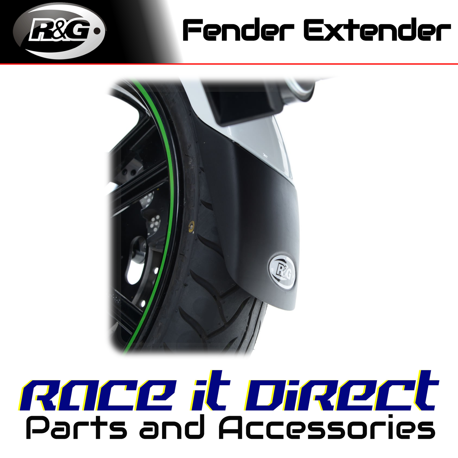 Fender Extenders for Aprilia Shiver 750 2008-2016 Carbon R&G