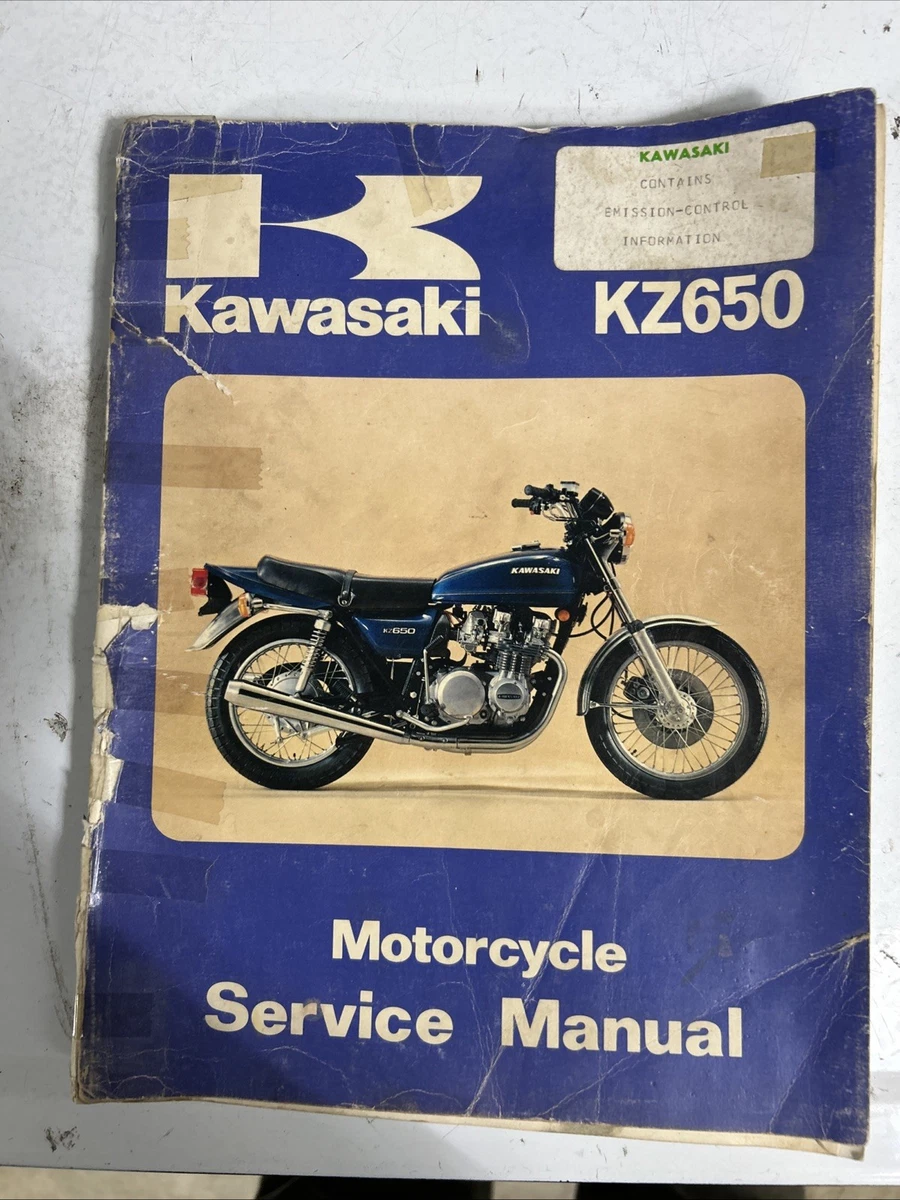 Kawasaki Motorcycle Service & Repair Manuals for sale | eBay