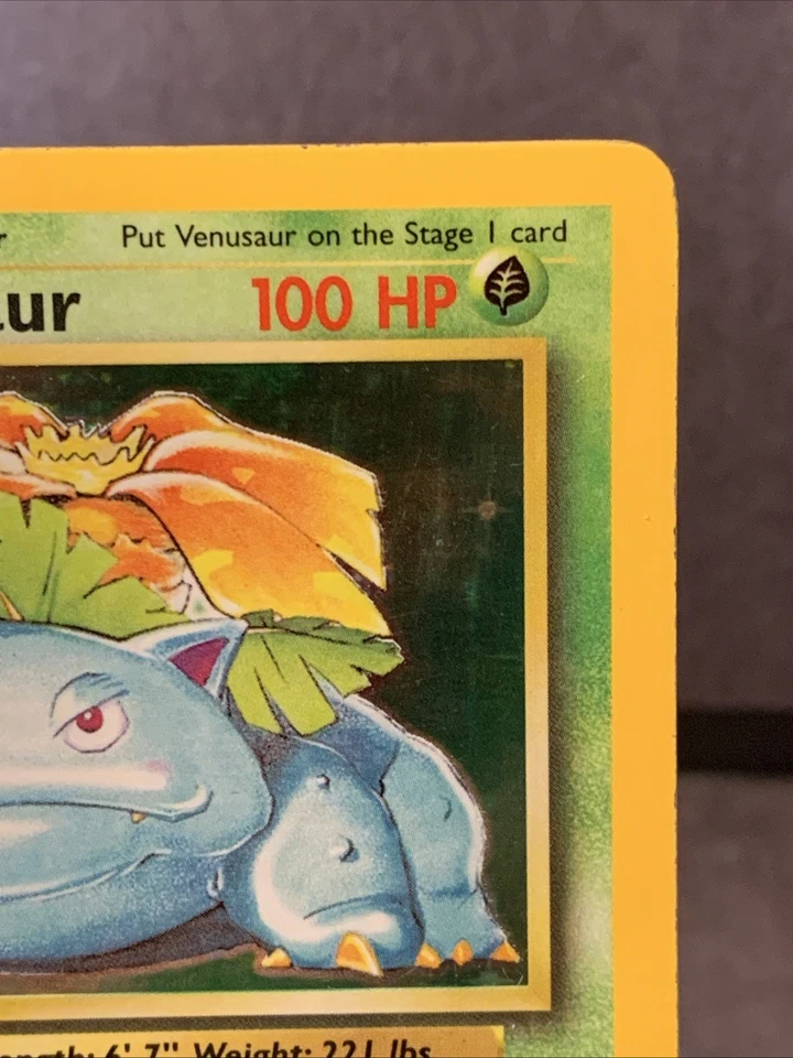 Pokemon TCG Venusaur Base Set Unlimited #15/102 Holo Rare WOTC VTG 1999 MP - Image 4 of 4