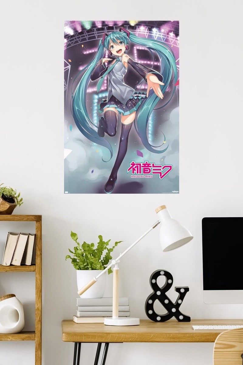 Hatsune Miku - Stage Lights Wall Poster, 34L