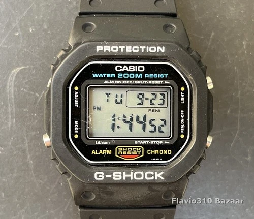 1991 Vintage Casio G-SHOCK DW-5600C (901) "Speed" Japan H 3rd Gen - New Battery