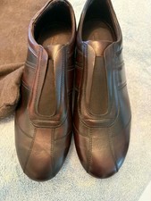 Bruno Magli Vintage loafers, NEW, Brown Cognac, Size 43, Made in Italy