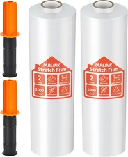 15" x 1000' Stretch Film for Industrial Pallet Wrapping and Protection