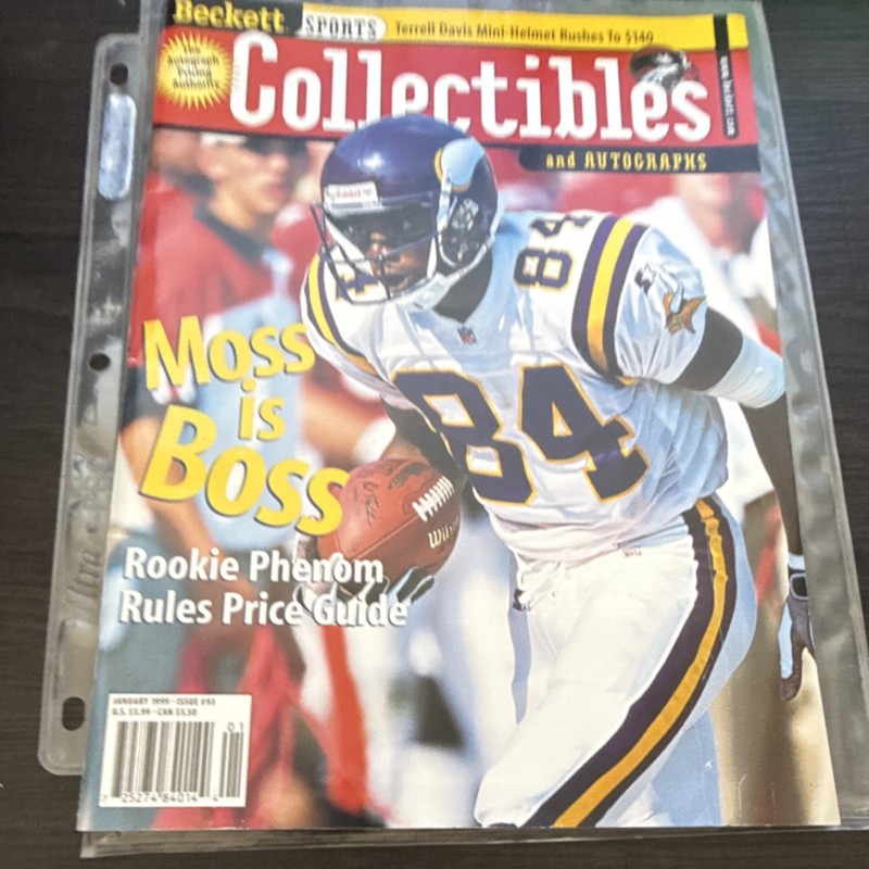 Beckett Collectibles January 1999 Issue 93 Football Autographs Illustrated