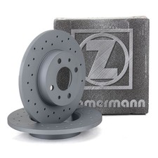 ZIMMERMANN Bremsscheiben Satz für ABARTH 500 / C 595 / 695 1.4 135-189 PS hinten